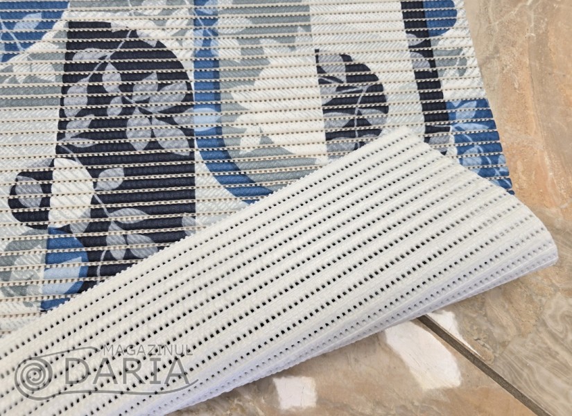 Covoras de baie 4093-3 blue